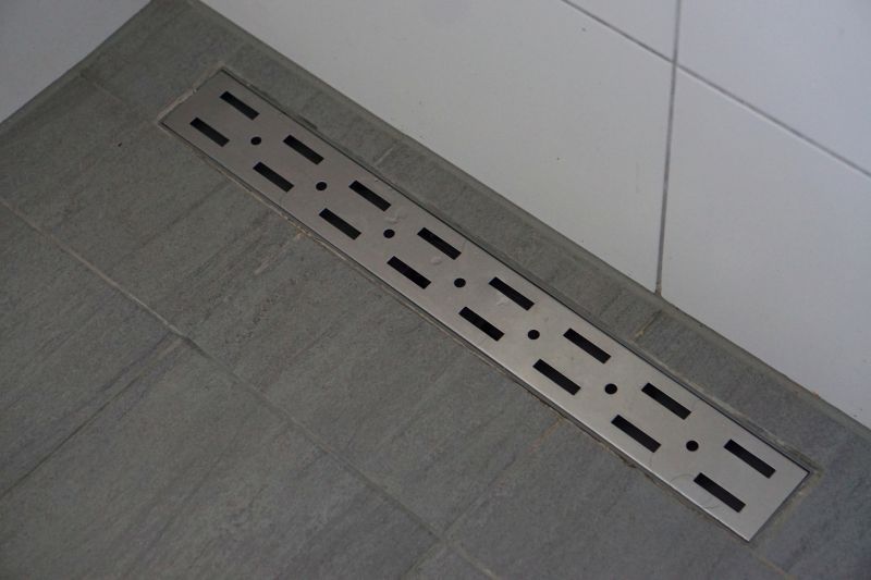 Bathroom Drain Installation detail